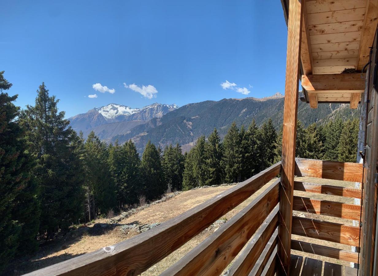 Ferienwohnung Chalet Baita Delle Favole Di Rosarita Berbenno di Valtellina Exterior foto