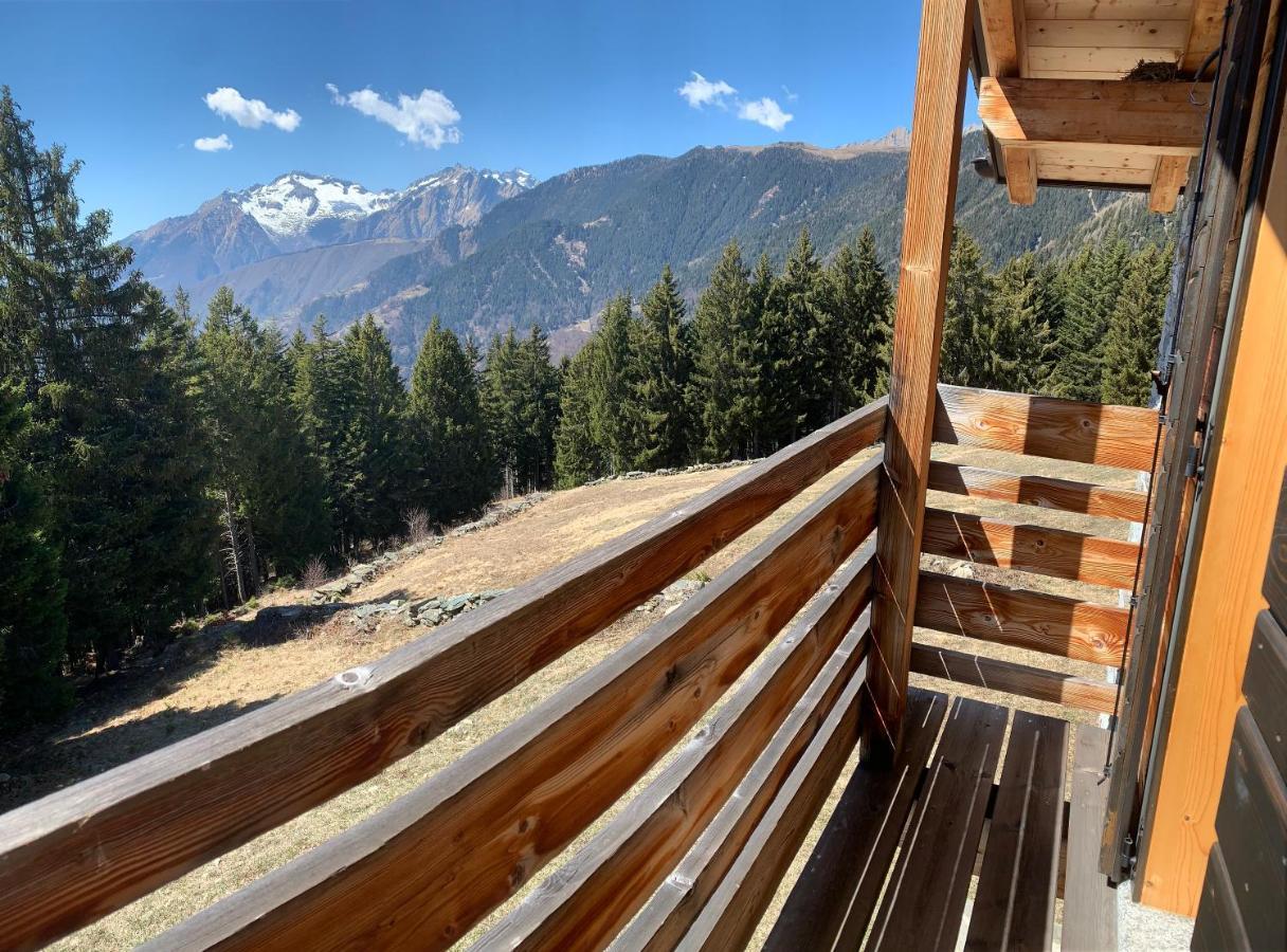 Ferienwohnung Chalet Baita Delle Favole Di Rosarita Berbenno di Valtellina Exterior foto