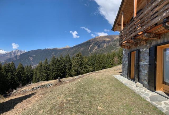 Ferienwohnung Chalet Baita Delle Favole Di Rosarita Berbenno di Valtellina Exterior foto